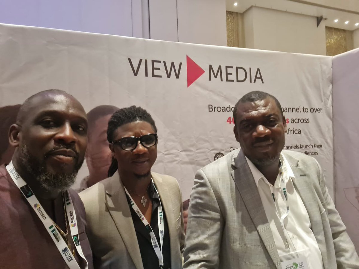 View_MediaLtd's tweet photo. It's wonderful to see all the attendees  who came to meet our ViewMedia team at the Africast event this week. We had three fantastic days filled with meetings and discussions. https://t.co/CBZ4Gz35LJ