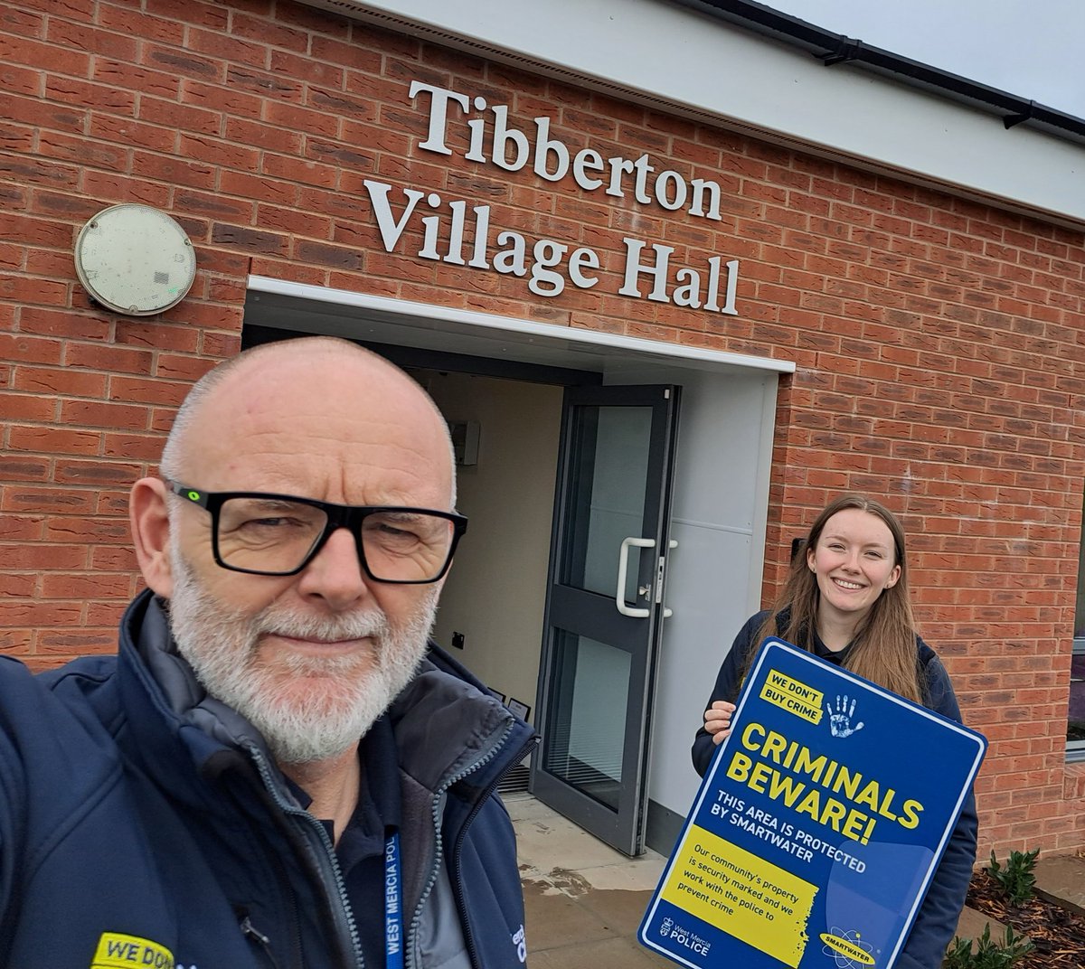 The team has been at Tibberton, Worcester today discussing with the Parish Council and @Wychavon their up and coming WDBC Smartwater Roll-Out @WestMerciaPCC @WMerciaPolice @SWorcsCops #prevention