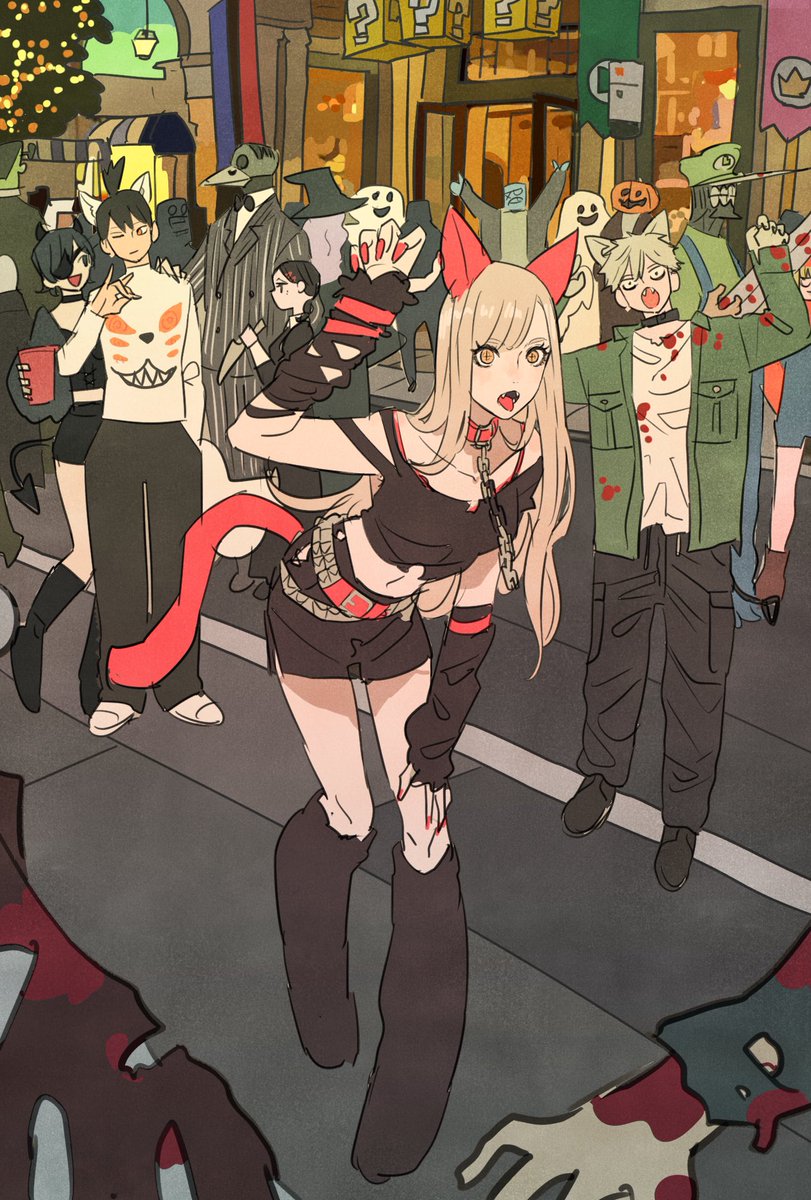 チェンソーマン USJ ハロウィンホラーナイト限定 ポチタ 抱きつき