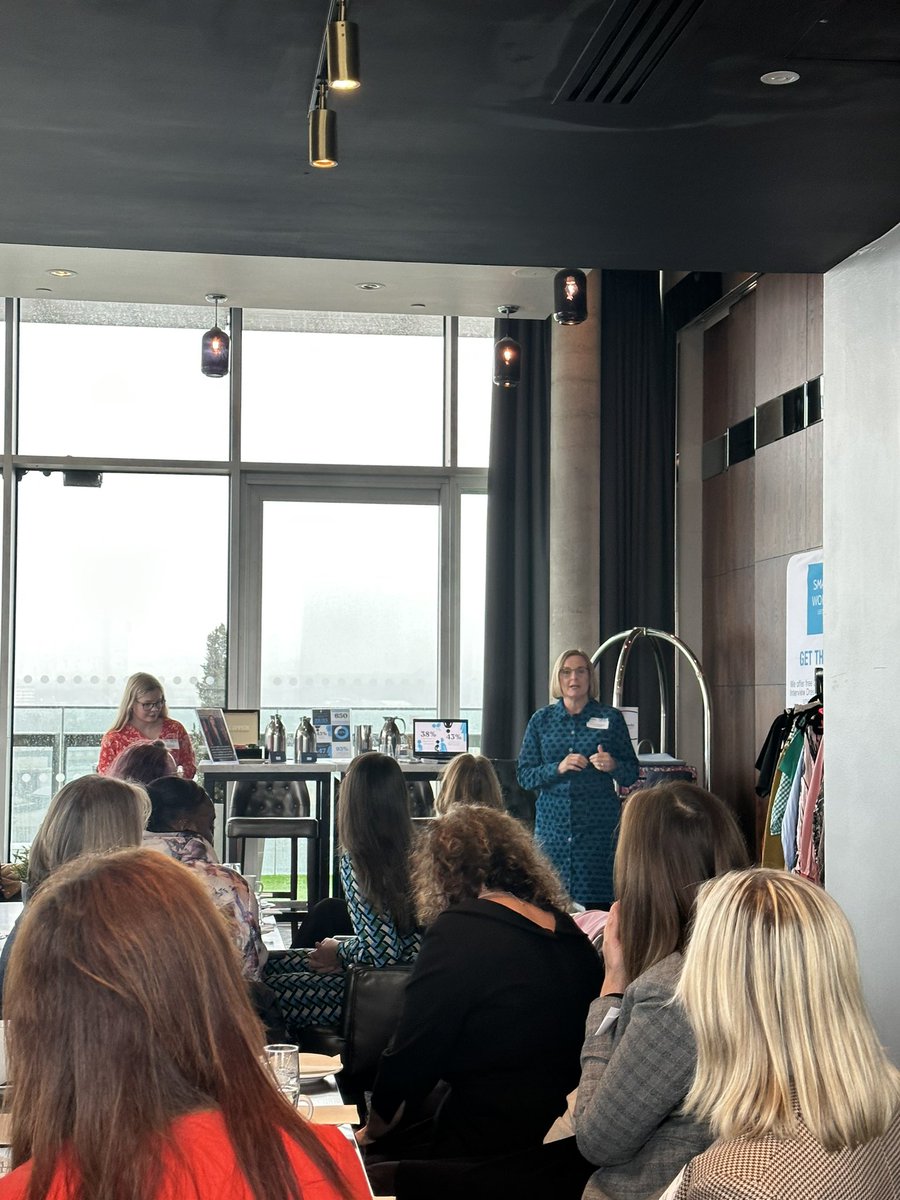 LocalDialogue's tweet photo. Inspiring afternoon at the @WIP_YNE X @smartworksleeds event learning all about how Smartworks supports women coming back into work and what support the property sector can provide (great view of Leeds too!) https://t.co/M42ipR9wv5