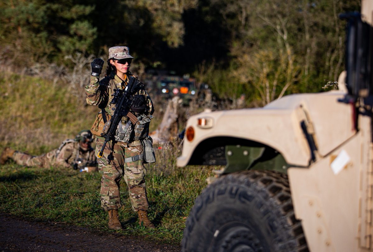 USArmyEURAF's tweet image. Friends, are you following all the #CombinedResolve 24-01 action? 

Currently taking place at @7thATC's #JMRC near Hohenfels, Germany, #CBR is a great opportunity to #train a @USArmy brigade combat team, while also working on #interoperability with some of our @NATO #Allies.