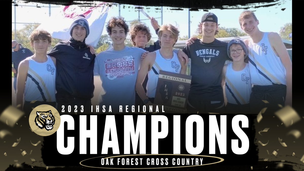 OFHSAthletics's tweet photo. Our Boys Cross Country Team continues to bring home the hardware!!
โ
Conference Champions
โ
Regional Champions
๐ฉSectionals
CONGRATS & GOOD LUCK @ Sectionals to COLIN, NICK, PARKER, PATRICK, HUDSON, CHRISTIAN, & SAM! ๐๐๐ฏ๐ #RunBengalsRun #BengalsInThePostSeason #LetsGoBengals https://t.co/GGsMEZYDAM