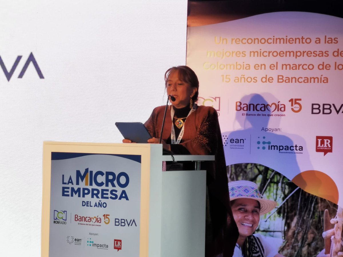 <a href="/rcnradio/">RCN Radio</a> <a href="/FMBBVA/">Fundación Microfinanzas BBVA</a> En la ceremonia de la #MicroempresaDelAño, Soraya Caro, Viceministra de Desarrollo Empresarial en Ministerio de Comercio,Industria y Turismo, dijo que "las micro, pequeñas y medianas empresas han luchado incluso hasta por tener un nombre". <a href="/BBVA_Colombia/">BBVA en Colombia</a> | <a href="/rcnradio/">RCN Radio</a>