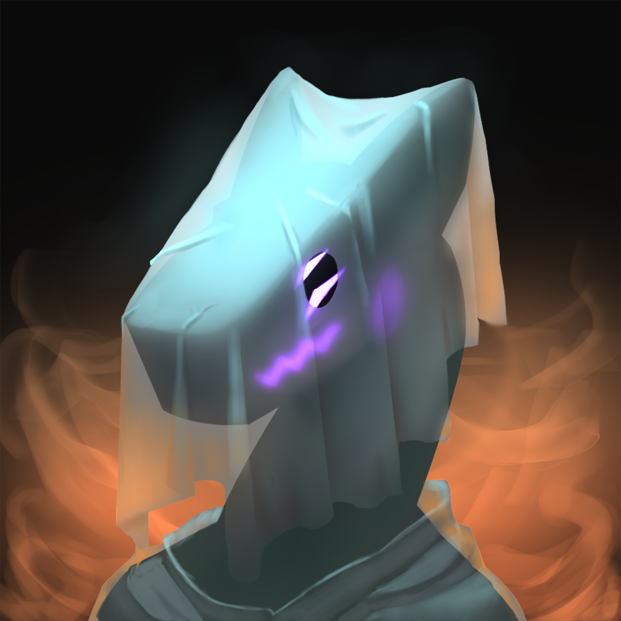 Halloween protogen from last year.
 I love this piece so much that I want to post this year too! 
Hope you like it 💜