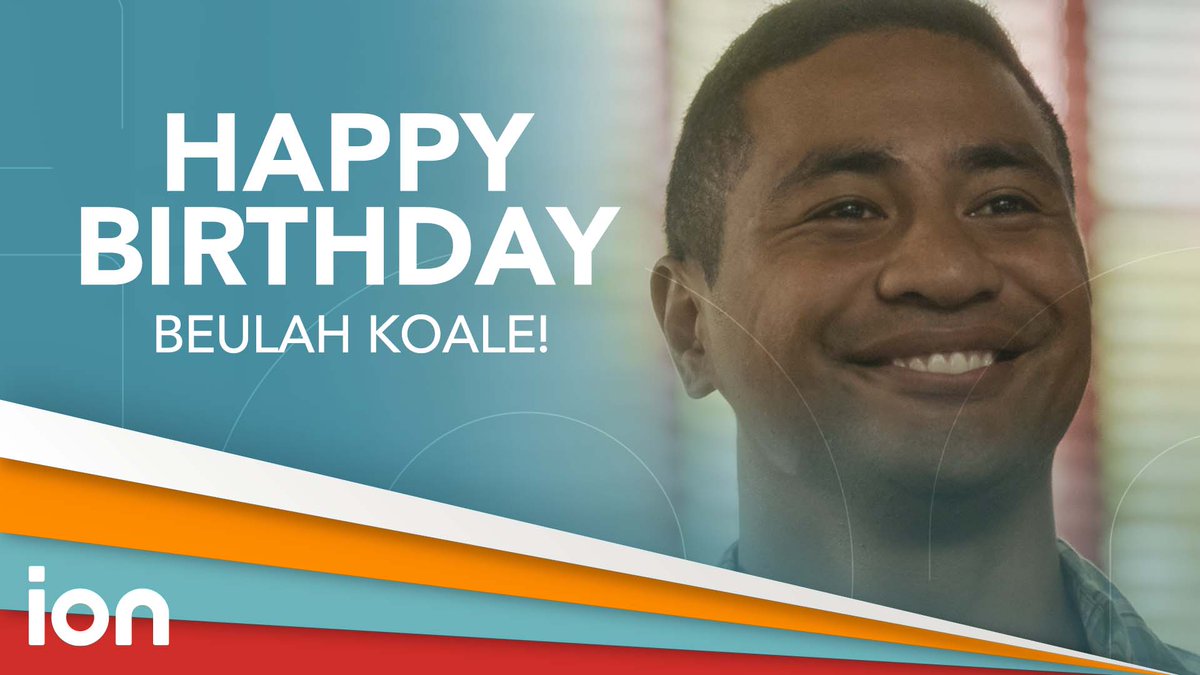iontv's tweet photo. Happy birthday @BeulahKoale! ๐ฅณ
We'll be celebrating all #Five0Friday long tomorrow on ION! https://t.co/i3SgVHU0Ah
