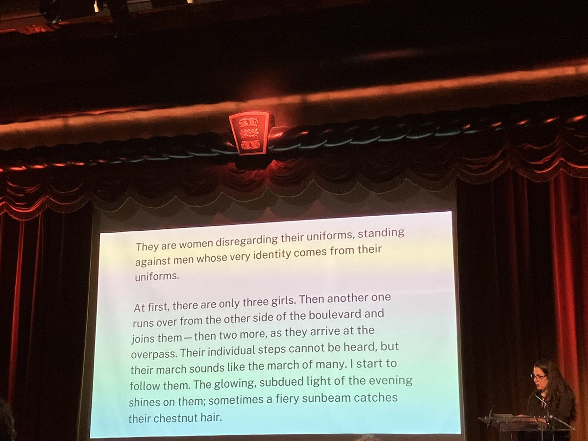 The <a href="/wwborders/">WordsWithoutBorders</a> gala was both joyful and moving. For 20 years, the journal has opened doors, opened eyes, opened hearts. Its archive is, among other things, a record of unforgotten, ongoing struggles for recognition and justice. Here <a href="/PoupehMissaghi/">Poupeh Missaghi پوپه میثاقی</a> reads an account from Iran. 1/2