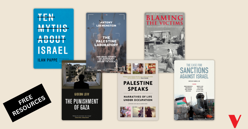 VersoBooks's tweet photo. Here we have collated our free ebooks, reading lists and ongoing publishing on the Verso Blog in solidarity with Palestine.