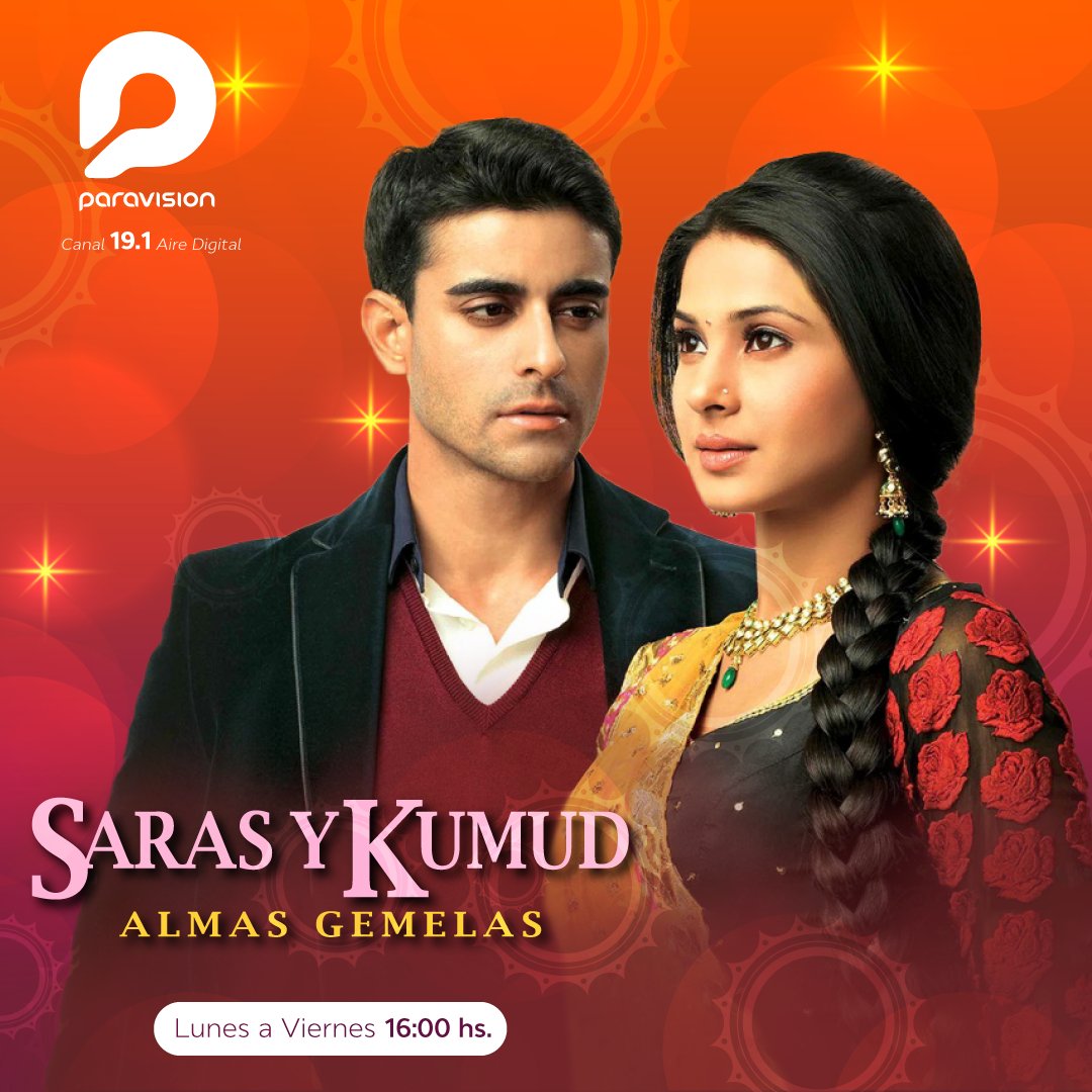 ParavisionPy's tweet photo. Saras y Kumud, Almas Gemelas 👩❤️💋👨

🤩📺 De lunes a viernes a las 16:00, por las pantallas de #Paravision https://t.co/Q1Oz4ZQr9d