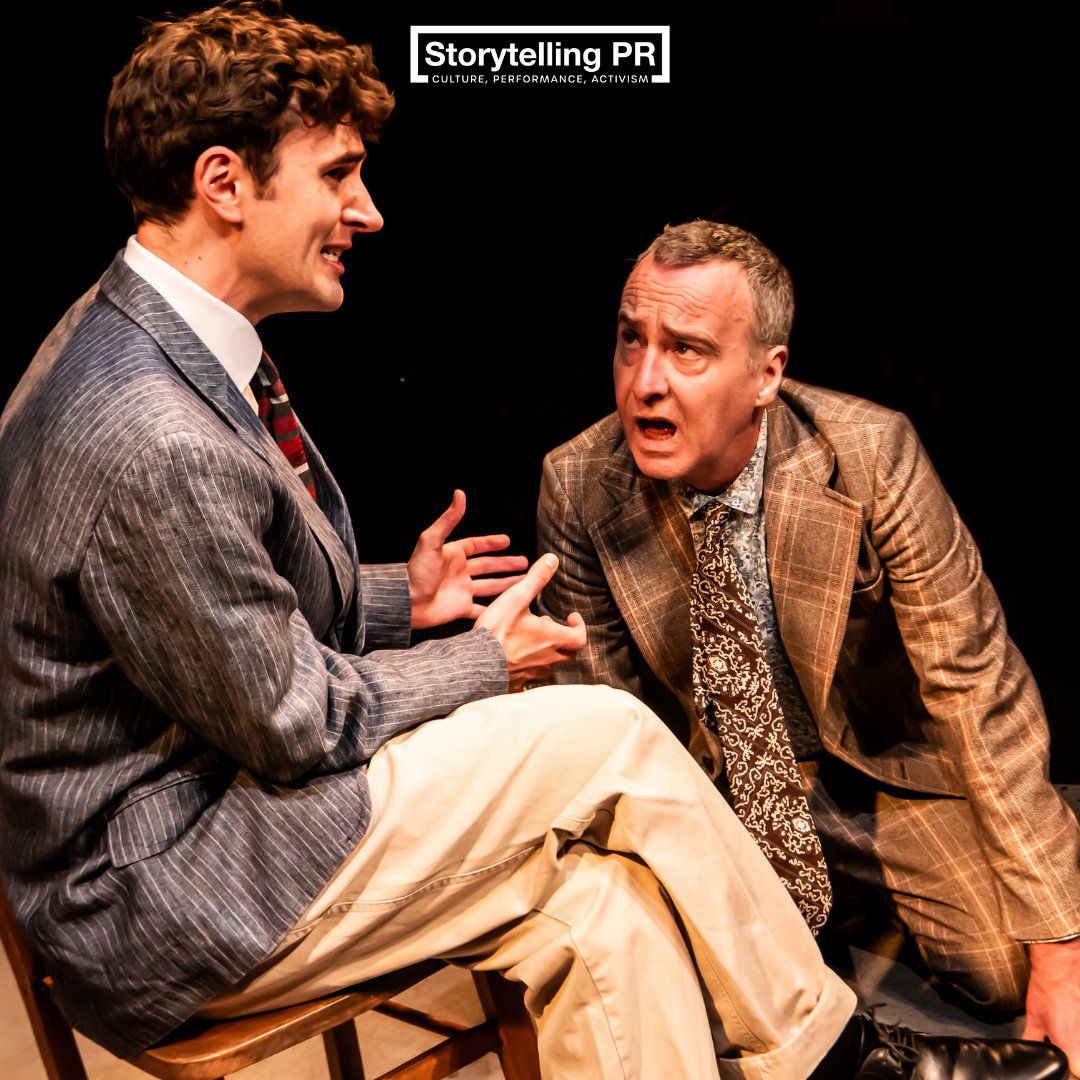 There's only a few more chances to catch Dead Dad Dog at <a href="/finborough/">Finborough Theatre</a>, before it heads up to Edinburgh's <a href="/traversetheatre/">Traverse Theatre</a> 💫

Having returned after 35 years, John McKay's DEAD DAD DOG is a witty, heartwarming play following a young, ambitious, sexed-up 80s Edinburgh lad, Eck
(1/3)