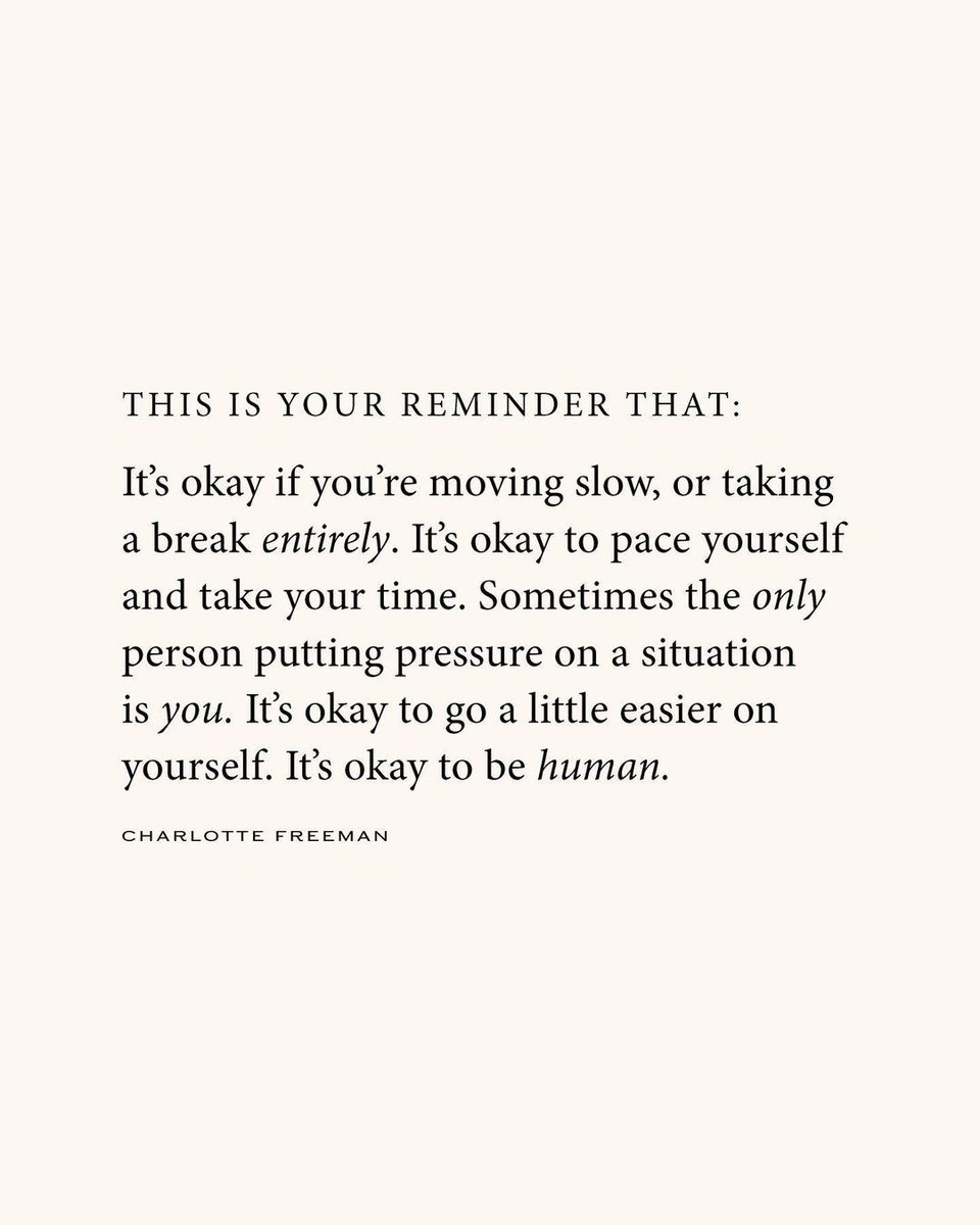 ThoughtCatalog's tweet photo. Sometimes the only person putting pressure on a situation is you. It's okay to go a little easier on yourself. 🖤 https://t.co/G1HKDsm5PB