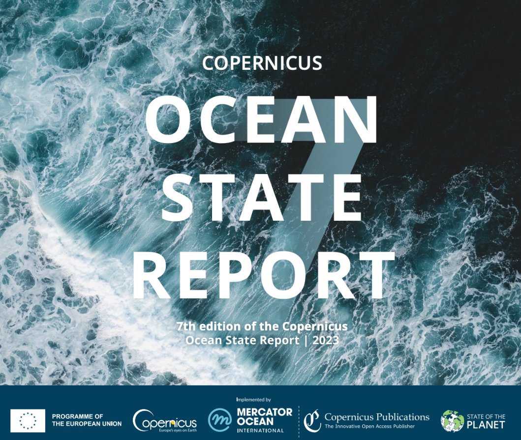 Have you read the 7th #CopernicusMarine #OceanStateReport? Know ➕ about the state, variability & change of the #ocean 🌊 👉🏾Check out the 2 contributions co-led by #SOCIB & @PuertosEstado, with participation from @azti_brta & @FundacionCETMAR 🔗 cutt.ly/owEpIu0Q #ICTSNews
