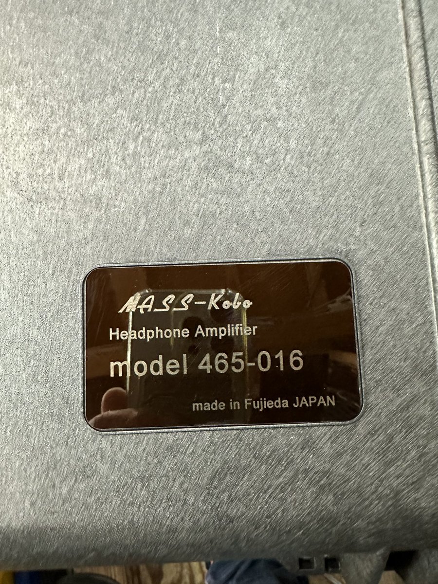 MASSkobo's tweet photo. アメリカから注文のmodel４６５、最終試聴テスト、振動テストを終えて完成！
明日、Fedexで発送です。
現在、あと５台受注済み。
来月に入ったら次の１台を組み立て。
１１月中にすべて納品できるよう頑張らないと！ https://t.co/egHVu5mDga