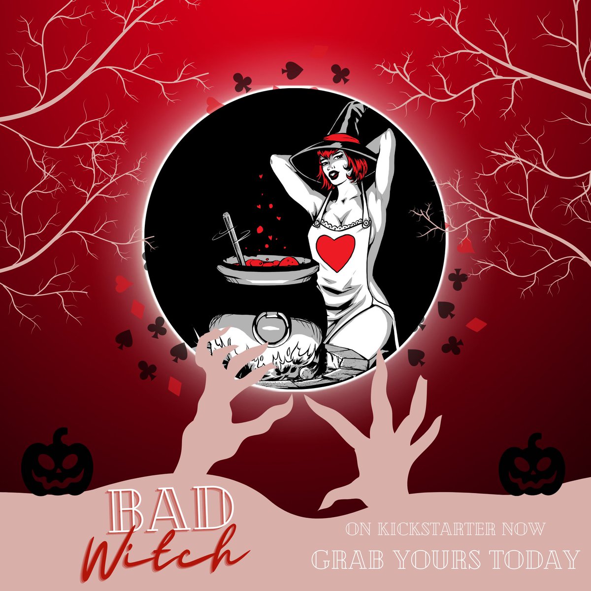 ComicLodge's tweet photo. You'll want to grab this deck for your next game night
#playingcard #playingcards #artofplay #playingcardcollection #playingcardart #deckofcards #useyourcards #cardart #tabletopgames #cardgames #pinup #pinupgirl #kickstarter #witchstarter #hocuspocus #badwitch #gamenight #game https://t.co/odqfmXp8sa