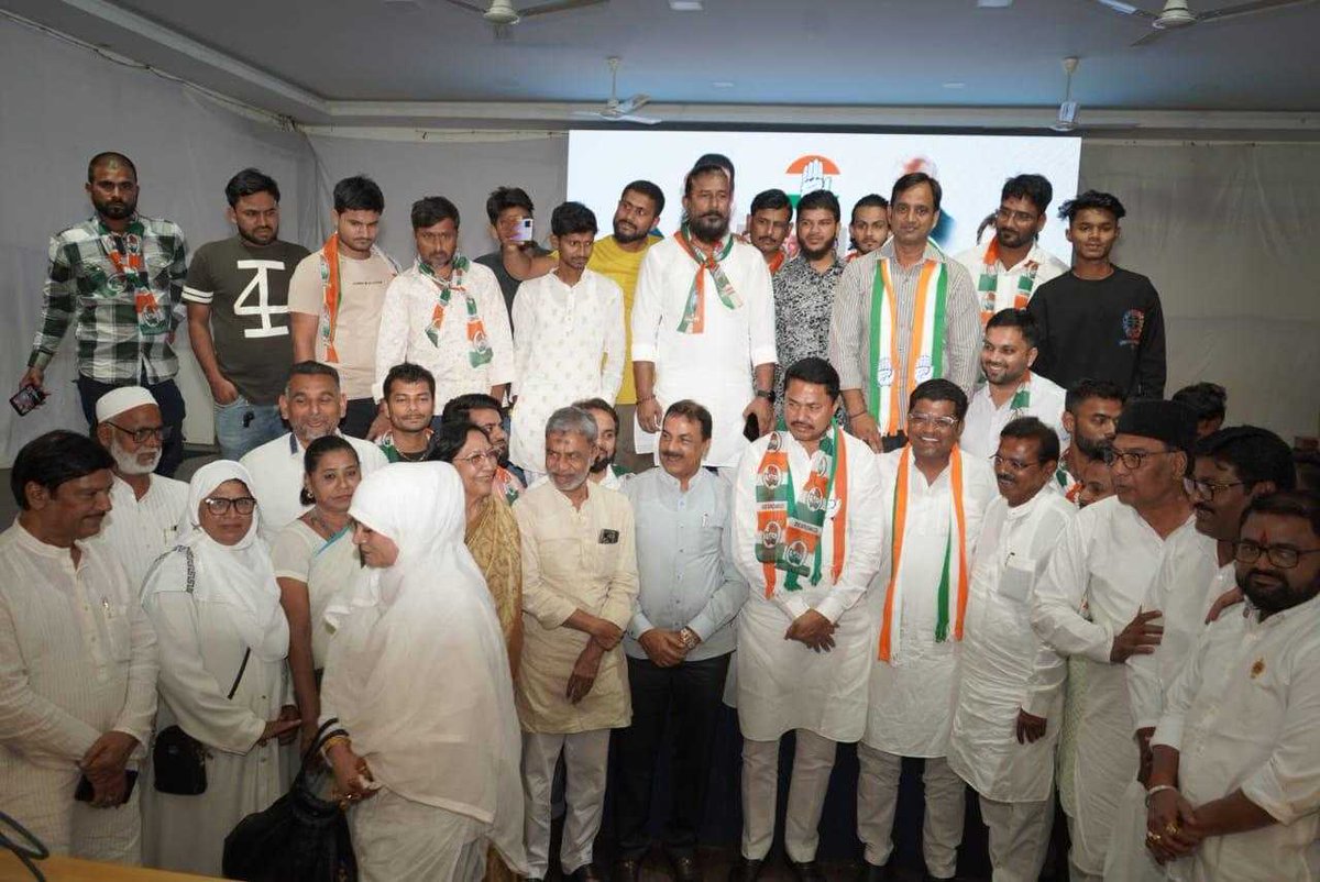 fpjindia's tweet photo. #InPics | #MPCC Core Committee Convenes at #GarwareClub with key leaders in attendance, including President #NanaPatole, CLP leader #BalasahebThorat, and Former CMs #AshokChavan and #PrithvirajChavan, among others.

By: @aamulye

#maharastra #mumbai #NewsUpdates