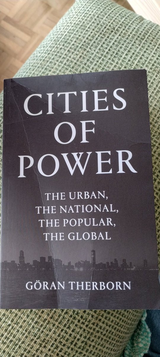 New readings for the upcoming month: "Cities of power" by #GöranTherborn <a href="/VersoBooks/">Verso Books</a>