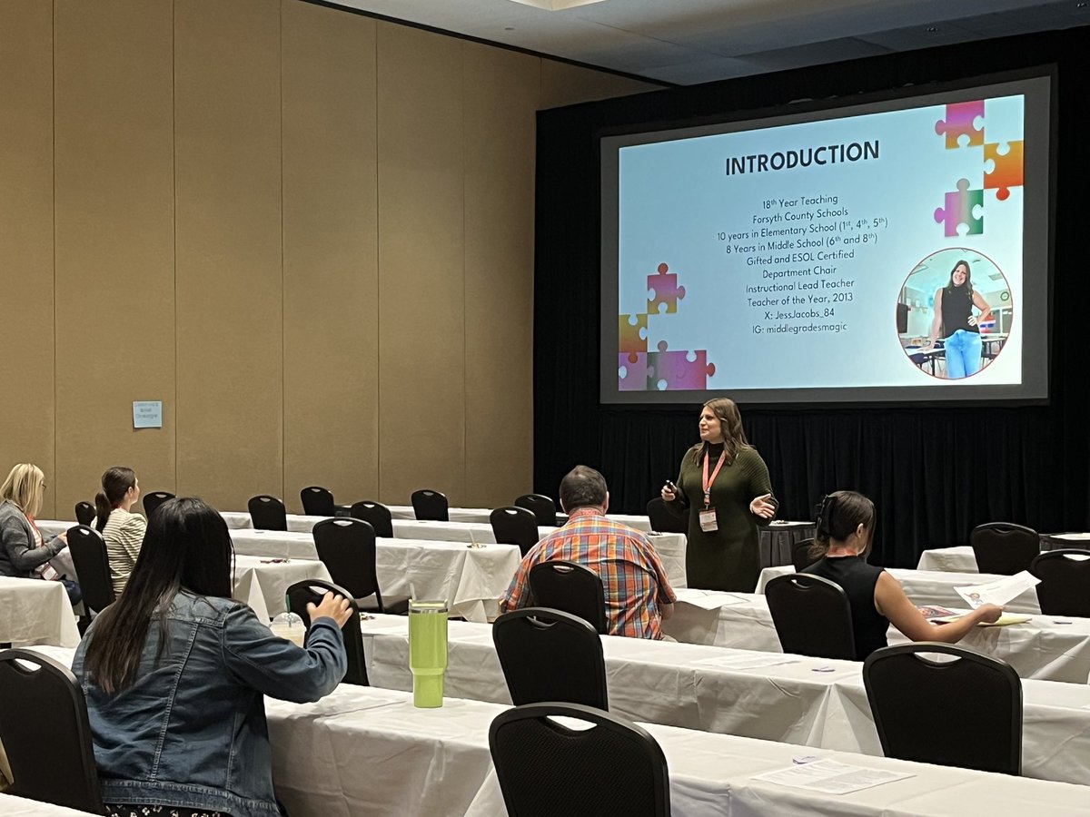 So proud of <a href="/JessJacobs84/">Jessica Jacobs</a> for sharing about making meaningful connections w/ conceptual learning.  Teachers &amp; leaders walked away w/ strategies they can apply tomorrow! <a href="/FCSTandL/">Forsyth County Schools Teaching & Learning</a> <a href="/GASocStudies/">GA Council for SS</a> #GCSS23 #fcsss #socialstudies