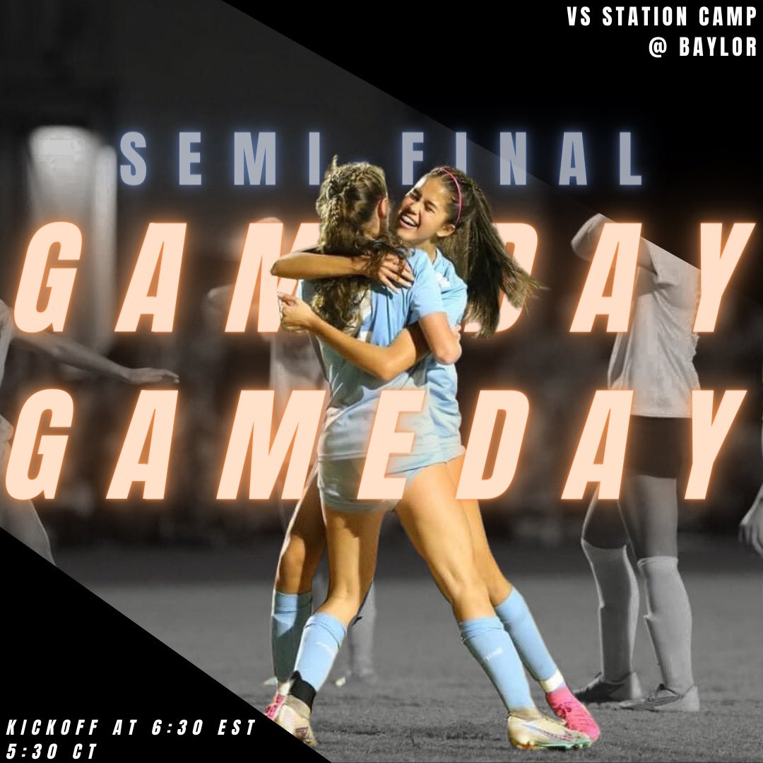 It’s AA Semi Final game day! We play Station Camp today at 6:30 EST. We play at Baylor School again today! If you can’t make it in today, you can stream it again in NFHS network! Let’s get it! #LadyHornet⚽️ #TheSisterhood #OMR