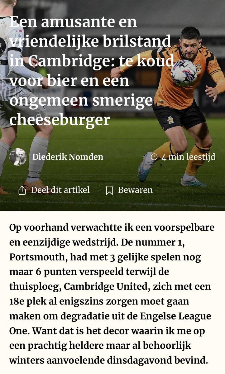 TheGeorge_app's tweet photo. In Cambridge was het koud maar gezellig… @DiederikNomden @CambridgeUtdFC #EFL https://t.co/tGm7h2NPTq