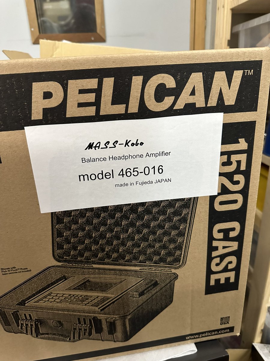 MASSkobo's tweet photo. アメリカから注文のmodel４６５、最終試聴テスト、振動テストを終えて完成！
明日、Fedexで発送です。
現在、あと５台受注済み。
来月に入ったら次の１台を組み立て。
１１月中にすべて納品できるよう頑張らないと！ https://t.co/egHVu5mDga