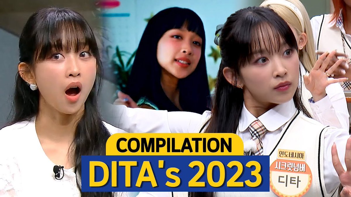 xinkuleni_'s tweet photo. SECRET NUMBER DITA's 2023 Korean TV Show Highlights Moments✨ #knowingbro... https://t.co/xKeIWFnEIS @YouTubeより https://t.co/ev34x5Ze2j