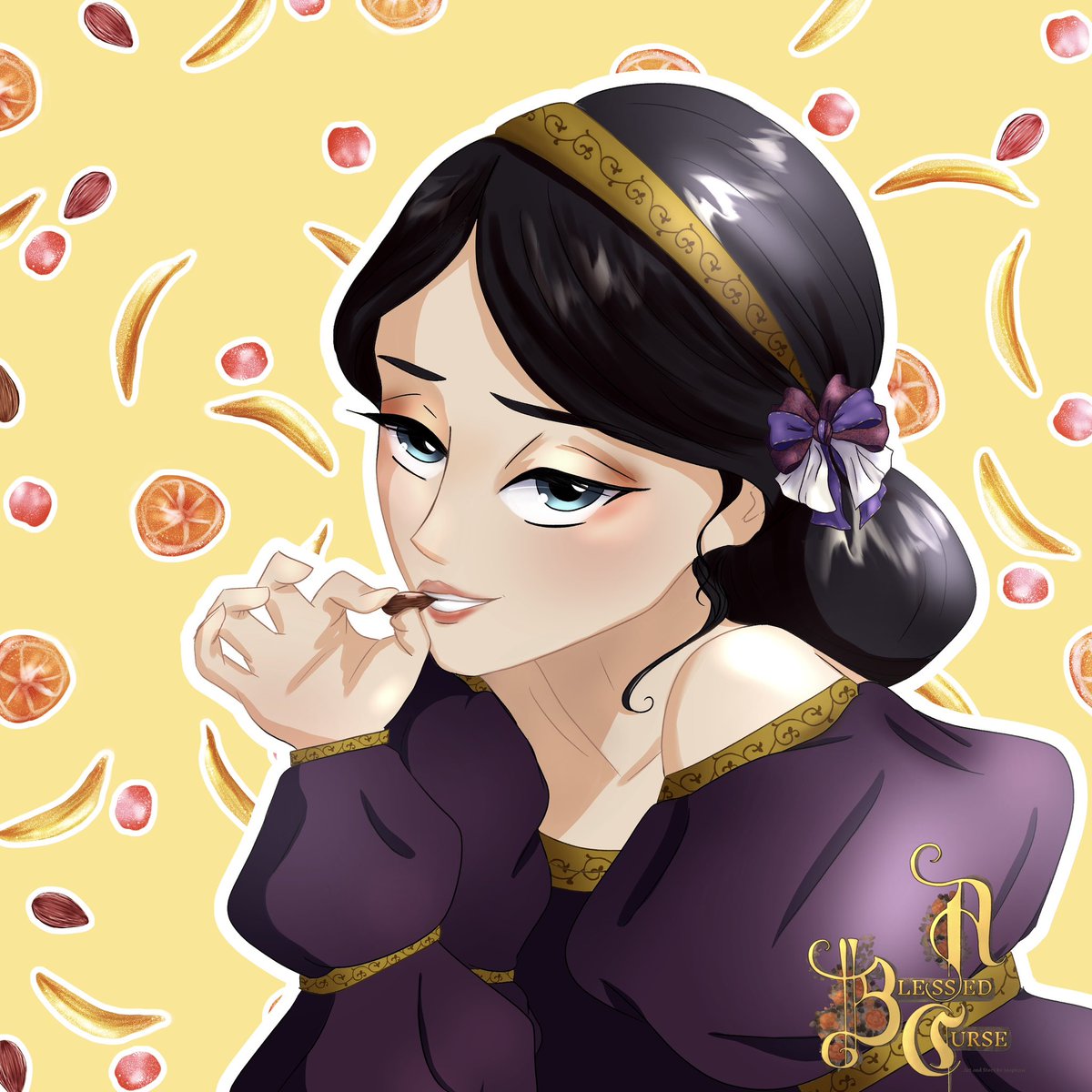 inspirasiartist's tweet image. #WEBTOON_OC_tober 
Prompt: Surrounded by Candy
Webtoon: A Blessed Curse
OC: Brigitte

#WebtoonCanvas #webtoonrecommendation #artchallenge #ocart #candy #halloweenart @webtooncanvas @webtoonofficial