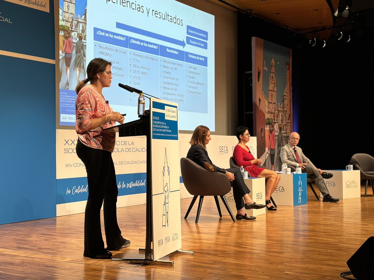 🔴🎬 Mesa temática “Atención sanitaria basada en el valor II” 
📍 Sala B
👥 Modera: Juan Antonio Marqués Espí
🎙️ Ponentes: @YolimaCossio, María José Pérez Boillos, @ebevidencia
#SECA23 #CalidadAsistencial