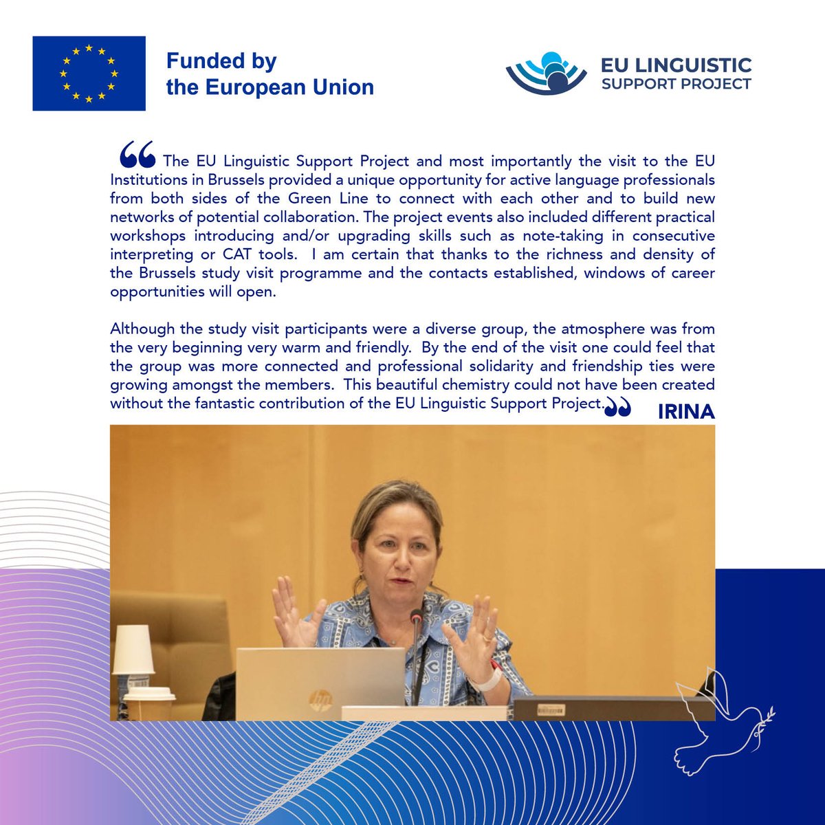 EU_LLP's tweet photo. #BuildingBridges #LanguageBuildsBridges #StrongerTogether
#ThrowbacktoBrusselsVisit https://t.co/k5iJHnl3bk