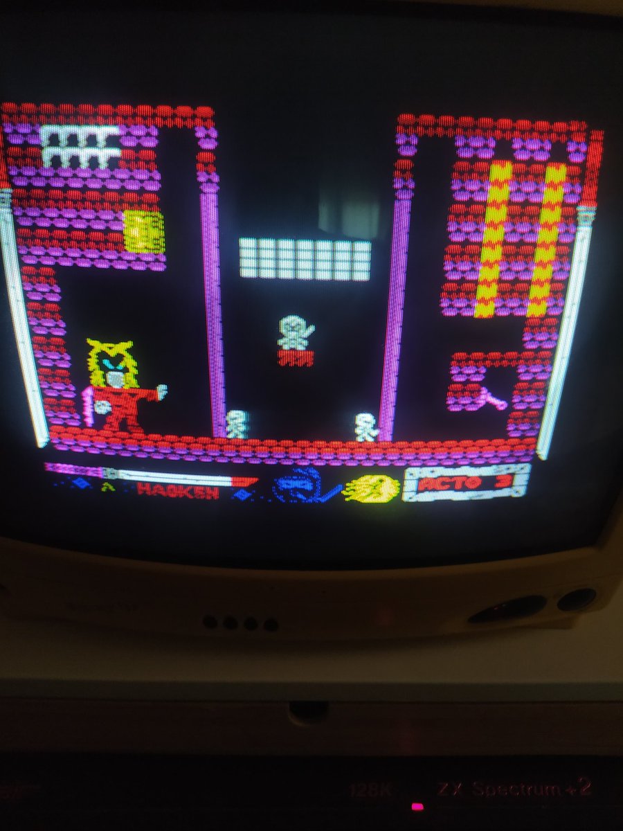 javiventisca's tweet photo. #JugandoZxHomebrew
Si quieres ser un buen ninja y derrotar al malvado Ony Anthrax tendrás que adquirir las habilidades precisas para coordinar Salto+Salto+Dash+Katana
Estos días hemos jugado al divertido y muy recomendado #HAOKEN del amigo @HicksRetro 🥷
#ZxSpectrum https://t.co/NOdMAp7fuC