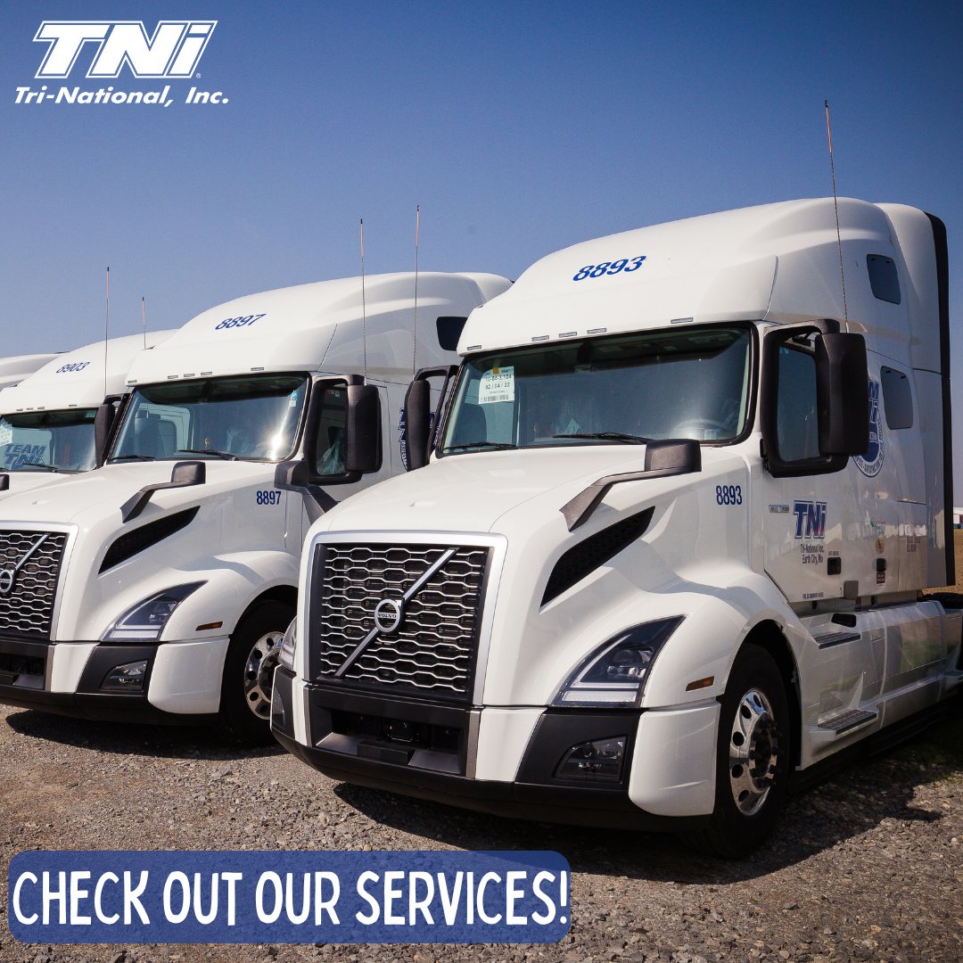 TriNatInc's tweet photo. TNi values safety, service, and satisfaction! Call or message us for more information on our specialty services!
#TriNational 🚚 https://t.co/94h5b3g76j