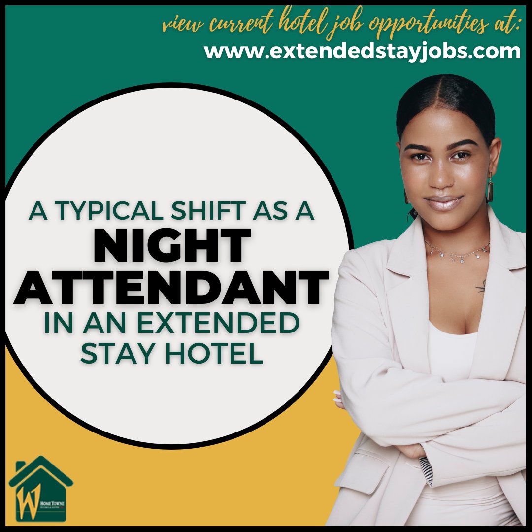 Night attendants are in high demand at extended stay accommodations. Learn all about responsibilities in the role as well as qualifications for those interested in the position!

Read the Full Article: bit.ly/3t4soIo

#extendedstayhotel #extendedstay #extendedstayjobs