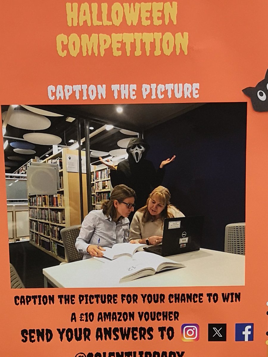 SolentLibrary's tweet photo. Solent staff and students!
Can you caption this image?
Send your caption here, to facebook or Instagram #solentlibrary and you might win an Amazon voucher and a million, trillion, kudos points https://t.co/I5igUljqWF