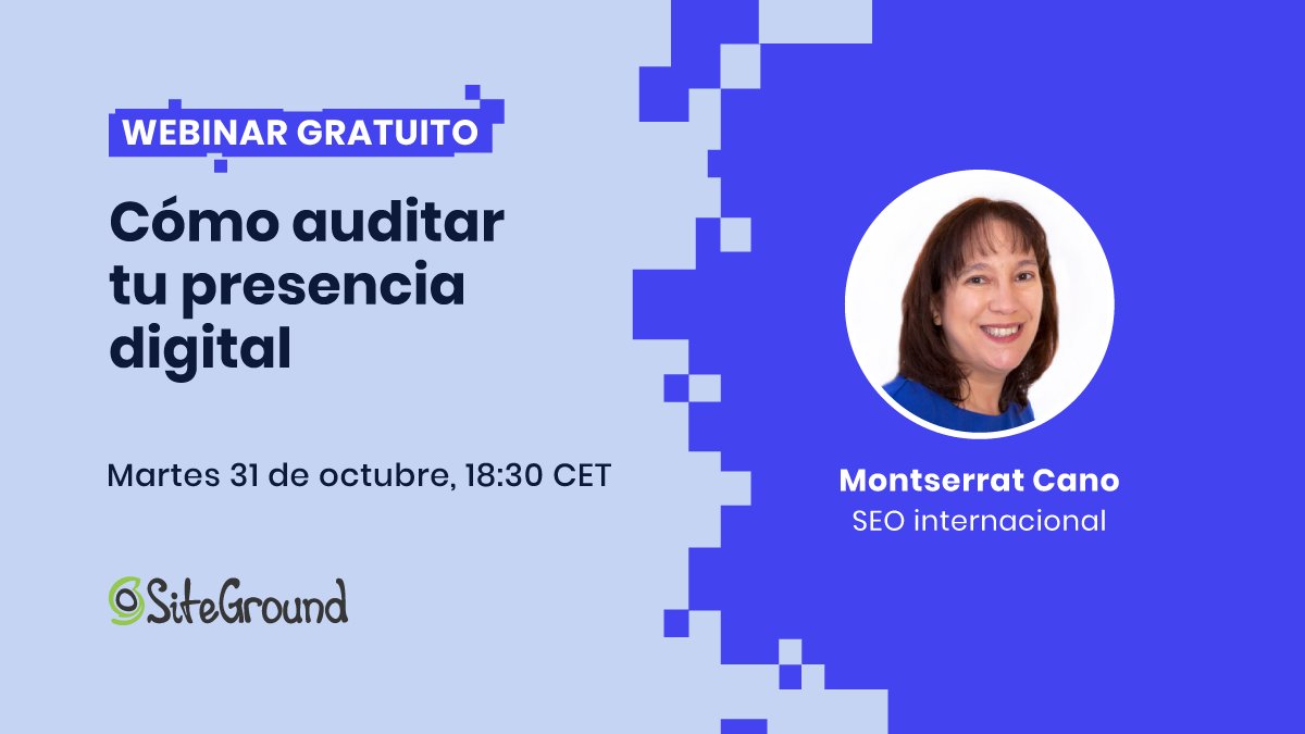 Sabías que auditar tu presencia digial le puede ahorrar dinero y problemas a tu negocio? Mañana martes 31 de octubre, hablaré con Moncho Padrón acerca de los principios básicos de la auditoría. Apúntate y compártelo!
crowdcast.io/c/auditar-pres…