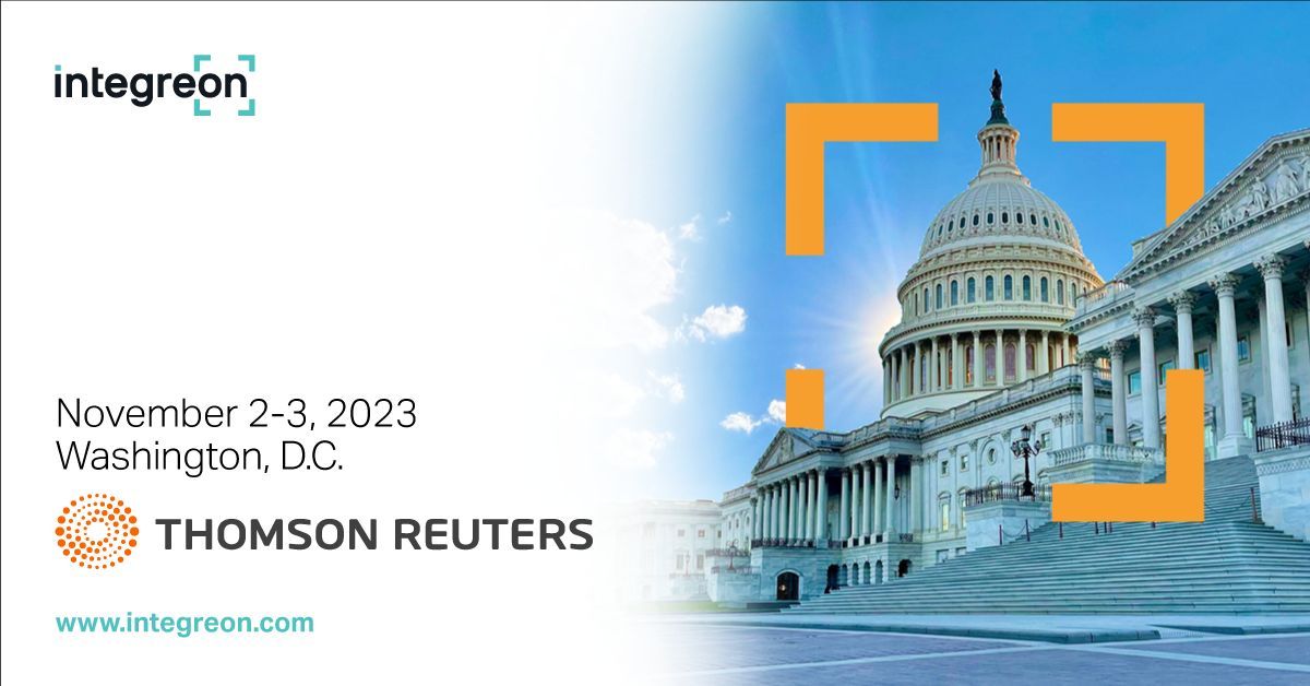 One week away from the Thomson Reuters 22nd Annual Law Firm COO &amp; CFO Forum in Washington D.C. Join us to learn how Integreon’s suite of solutions for law firms can help to propel firm efficiency and performance! 

Click here to learn more: buff.ly/497pTpq
