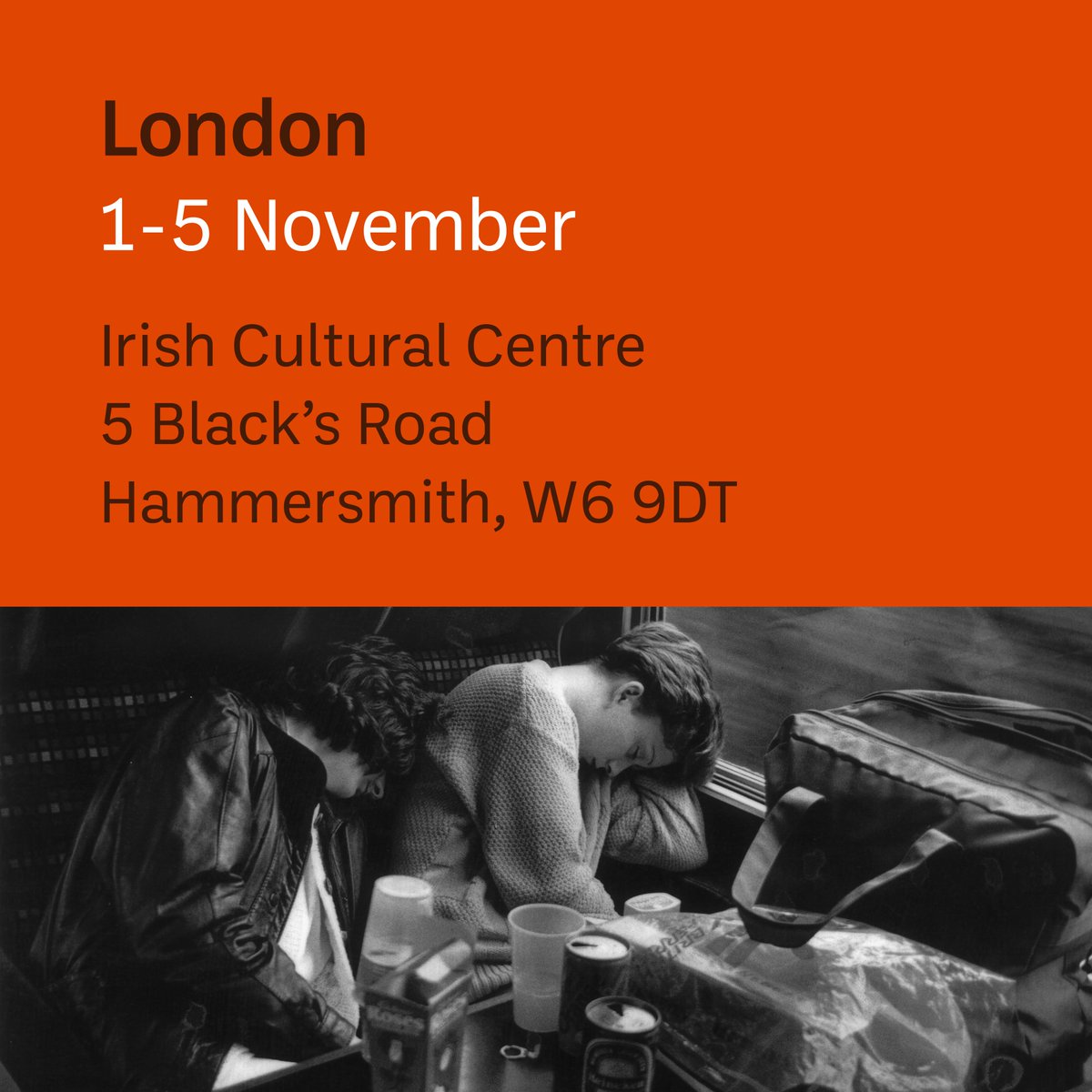 irishinbritain's tweet photo. Look Back to Look Forward: 50 Years of the Irish in Britain
Only days to go until our exhibition opens in London @MyICCLondon!
Then we'll be on the road to Liverpool, Leeds &amp; Birmingham

Do share with your family, friends &amp; community!💚☘️
https://t.co/taJNSGEeD4
#IrishInBritain50 https://t.co/cw6bpeRz0f