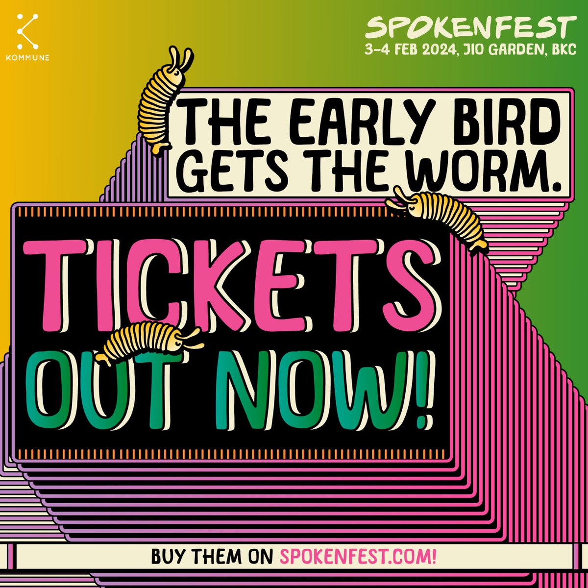 Tickets now live!! Suuper limited early bird tickets, get yours quickly!