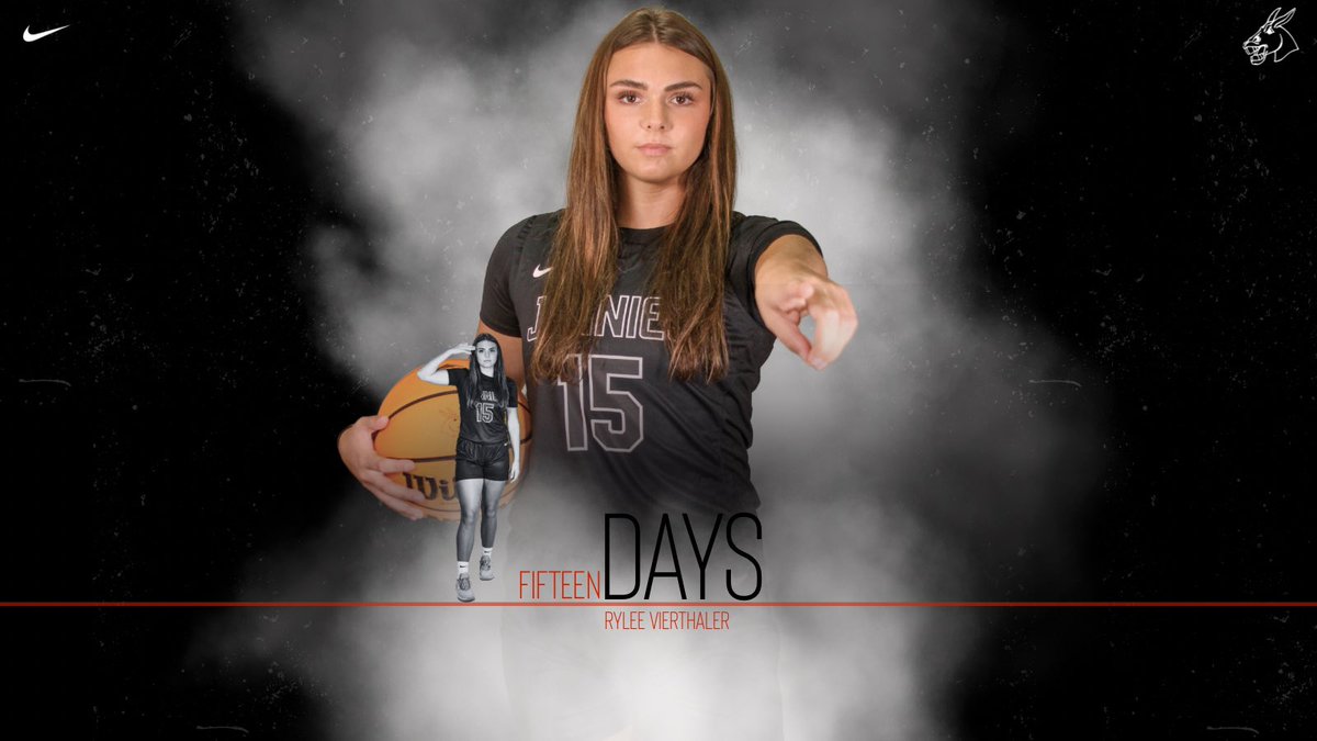 Officially 1️⃣5️⃣ (aka <a href="/ryleevierthaler/">Rylee Vierthaler</a>) days away from game 1 !! 

Nov. 10 can’t come fast enough !!

#jennieball