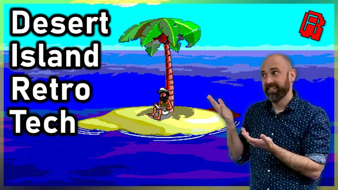 yesterzine's tweet image. Noted lovelyman @RMCRetro asked me, @GigerPunk @morefunmakingit @TimberwolfK @JAMOGRAD and 15 other fine humans what tech they'd take to a desert island.  We answered thusly. youtube.com/watch?v=dkSq2g…