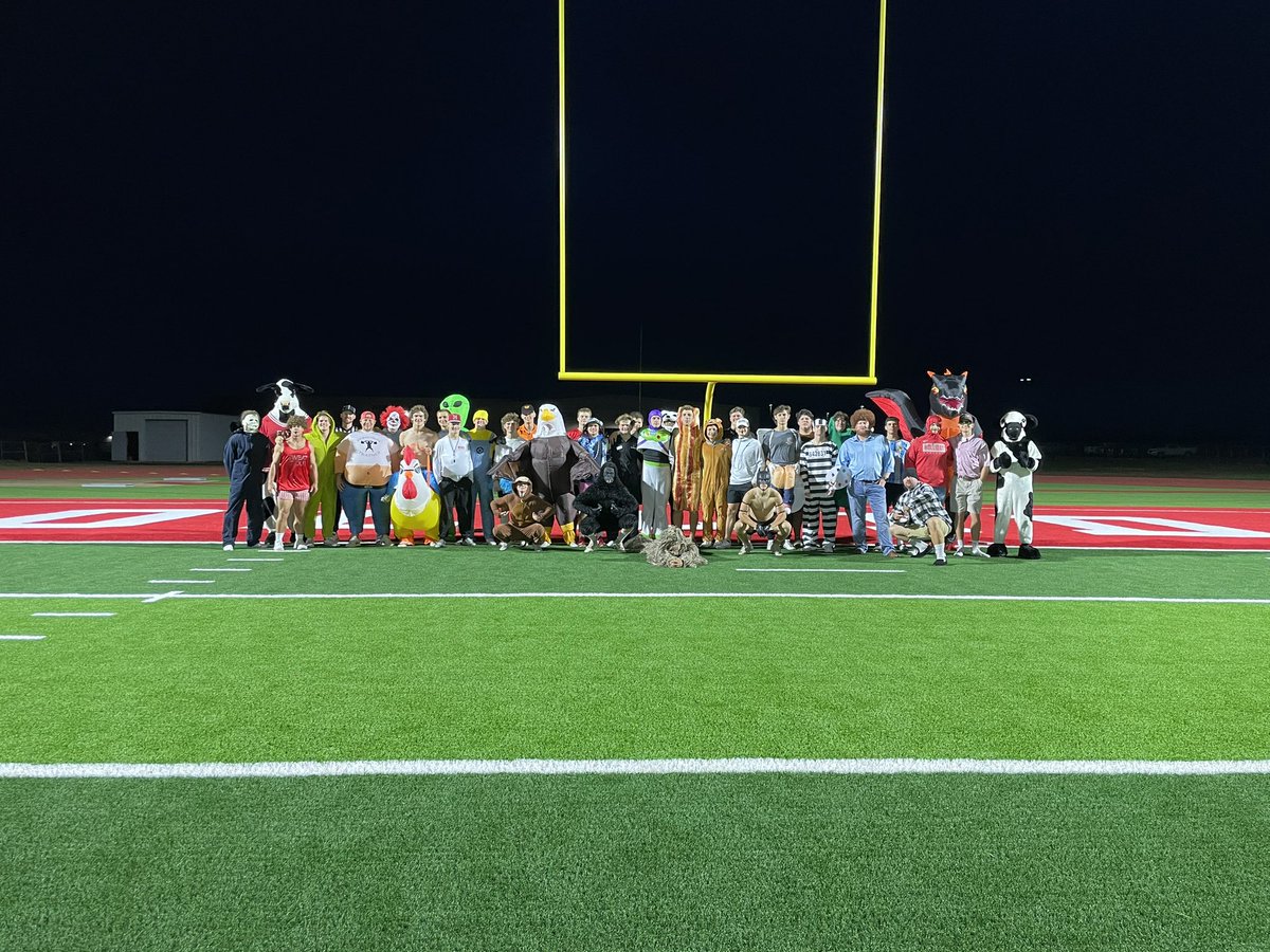 Another Halloween Kick the Field in the books!  Definitely one of my favorite practices of the year.  #HERO
