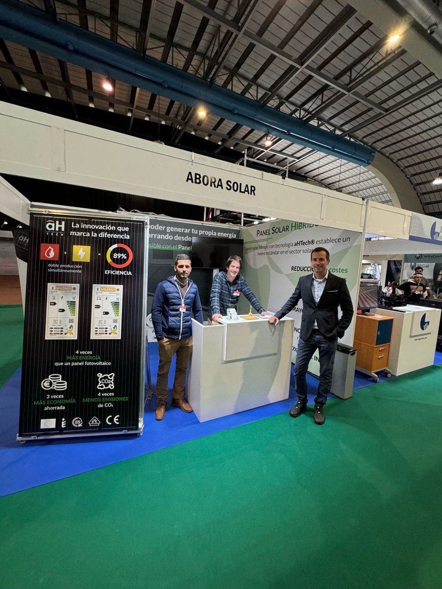 AboraSolar's tweet photo. 👉 Abora Solar, presente en la 4ª edición de Norte Renovables, Salón de las Energías (Avilés). https://t.co/JZTI4xE9ao