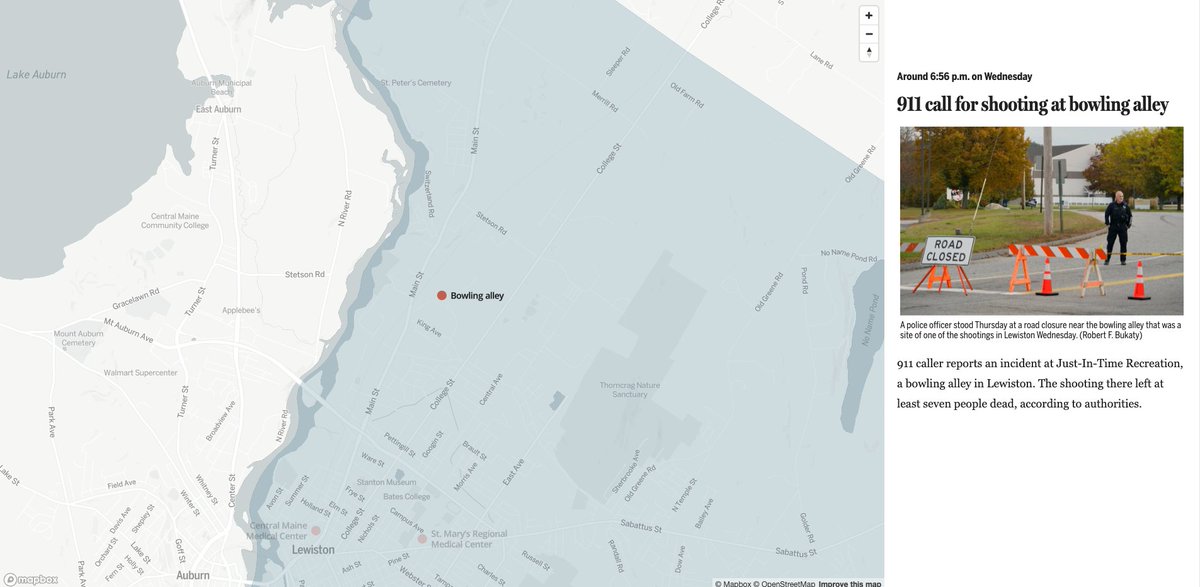 John Hancock (@hancock_johnd) on Twitter photo Lewiston, Maine, shootings: See a map and timeline of events, via <a href="/BostonGlobe/">The Boston Globe</a> and by <a href="/CPrignano/">Christina Prignano Deering</a>, <a href="/DaigoFuji/">Daigo Fujiwara-Smith</a> <a href="/kirkland_an/">Kirkland An</a> and myself. apps.bostonglobe.com/metro/2023/10/… Lewiston, Maine, shootings: See a map and timeline of events, via <a href="/BostonGlobe/">The Boston Globe</a> and by <a href="/CPrignano/">Christina Prignano Deering</a>, <a href="/DaigoFuji/">Daigo Fujiwara-Smith</a> <a href="/kirkland_an/">Kirkland An</a> and myself. apps.bostonglobe.com/metro/2023/10/…