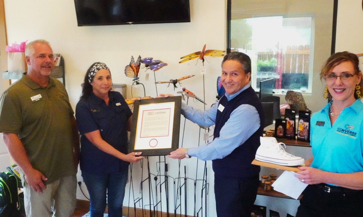 It was pouring down rain during our ribbon-cutting welcoming <a href="/PolliNatives/">PolliNatives</a> to Converse but that didn't stop our city leadership! We wanted to celebrate a must-visit native plant nursery which has become a destination for plant lovers. 
101 South St.
Wed-Sat - 9A - 6P Sun 9A - 2P