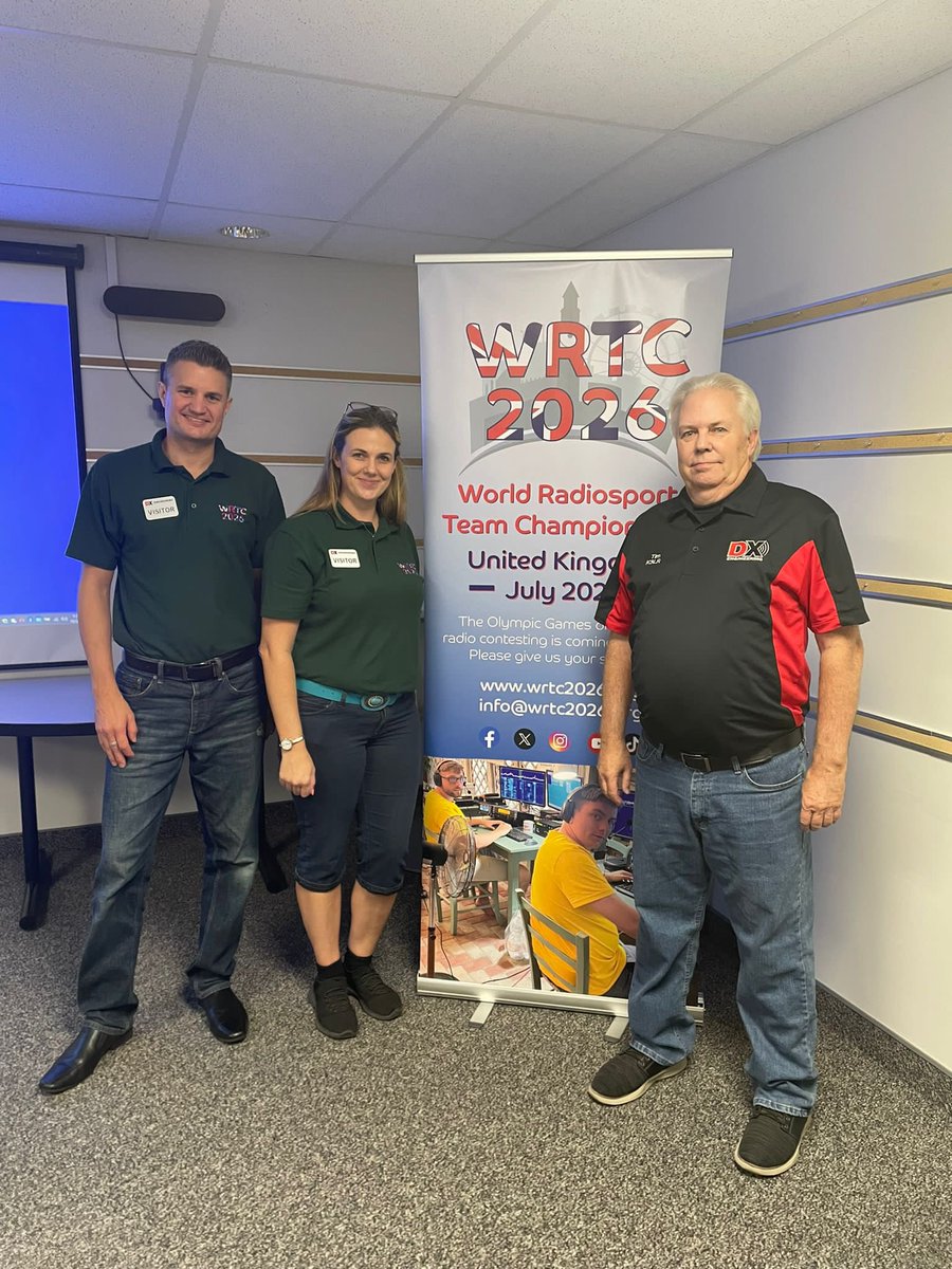 2026Wrtc's tweet image. Fantastic tour of DX engineering and had the honour of presenting to the team about WRTC2026 ❤️