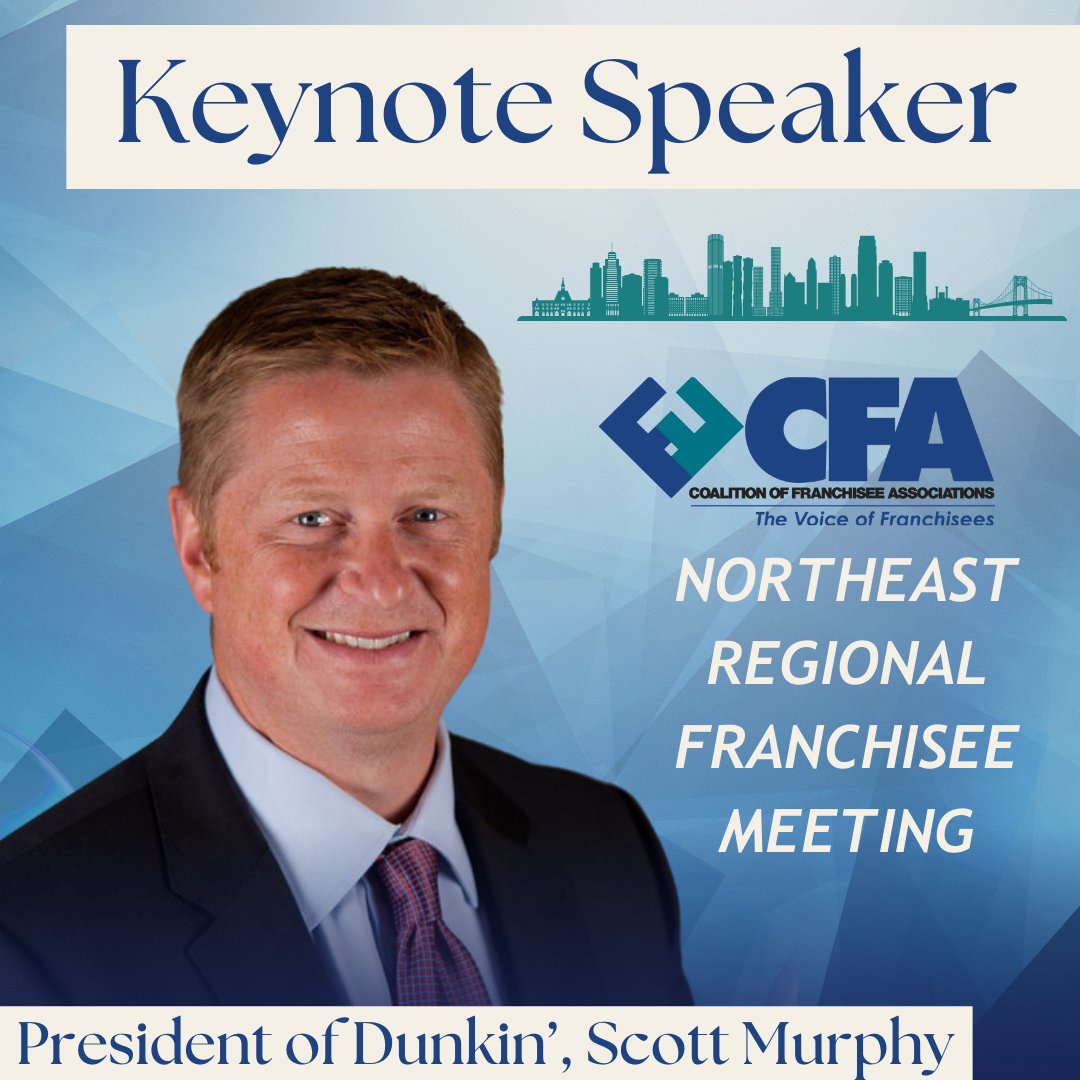 The CFA Northeast Regional Franchisee Meeting provides a unique opportunity to educate franchisees and small-business owners on employment and labor laws that could affect their company operations and bottom-line! @dunkindonuts