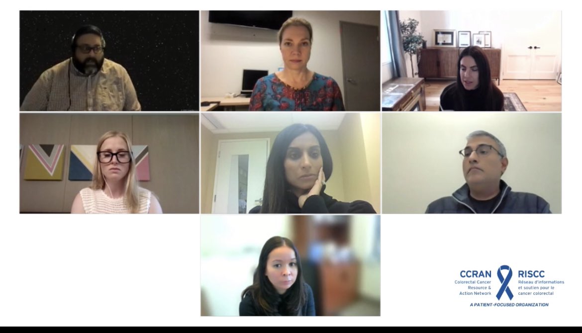 Live now - Fantastic discussion @ccranorg #Early #Onset #Cancers and opportunities to tailor treatments and increase supports for young adults #fertility #psychosocial #financial #toxicity #AYA @medoncdoc @safiyakarim_MO @nan_nixon & others 🇨🇦
