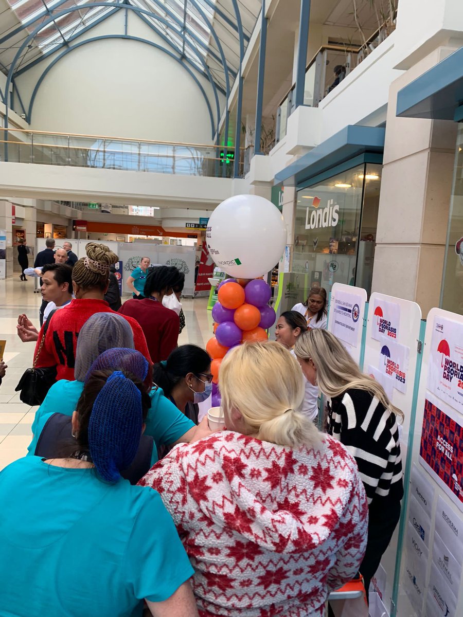 cii_em's tweet photo. Grateful for the support everyone has shown the #Dermatology dept for the #WorldPsoriasisDay of @stjamesdublin ! It was worth all the effort seeing you all and was able to give you advice not just with #psoriasis but also your skin in general. See you all again in our next one! https://t.co/intcNNQfvH