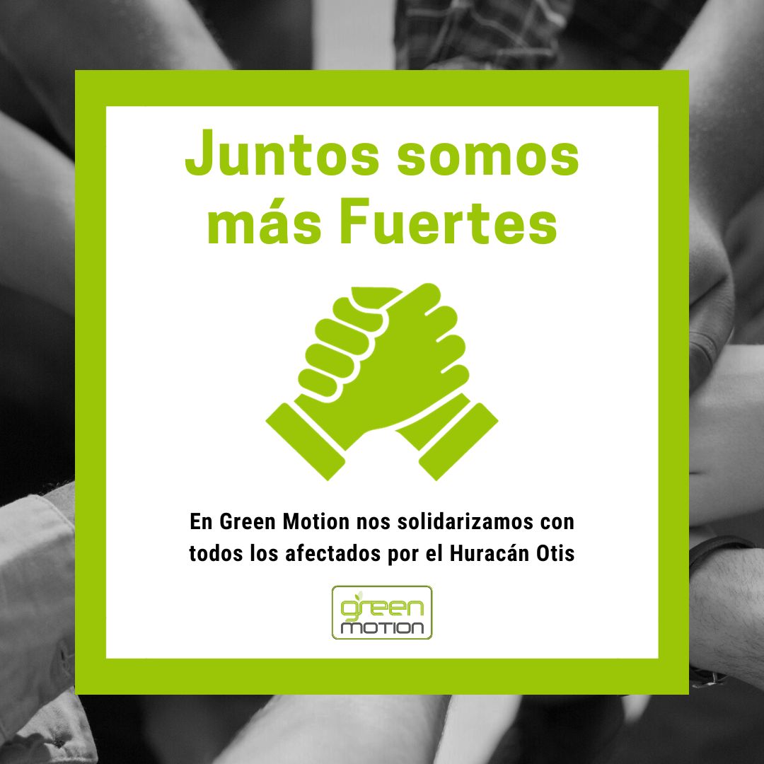 greenmotionmx's tweet photo. 🌿 Green Motion se solidariza con todos los afectados por el Huracán Otis 🌀

Sabemos que la fuerza de la naturaleza puede ser abrumadora, pero también sabemos que la fuerza de la humanidad y la unión es invencible. No están solos en este momento difícil. 

#FuerzaAcapulco https://t.co/gpVrVdDFLh
