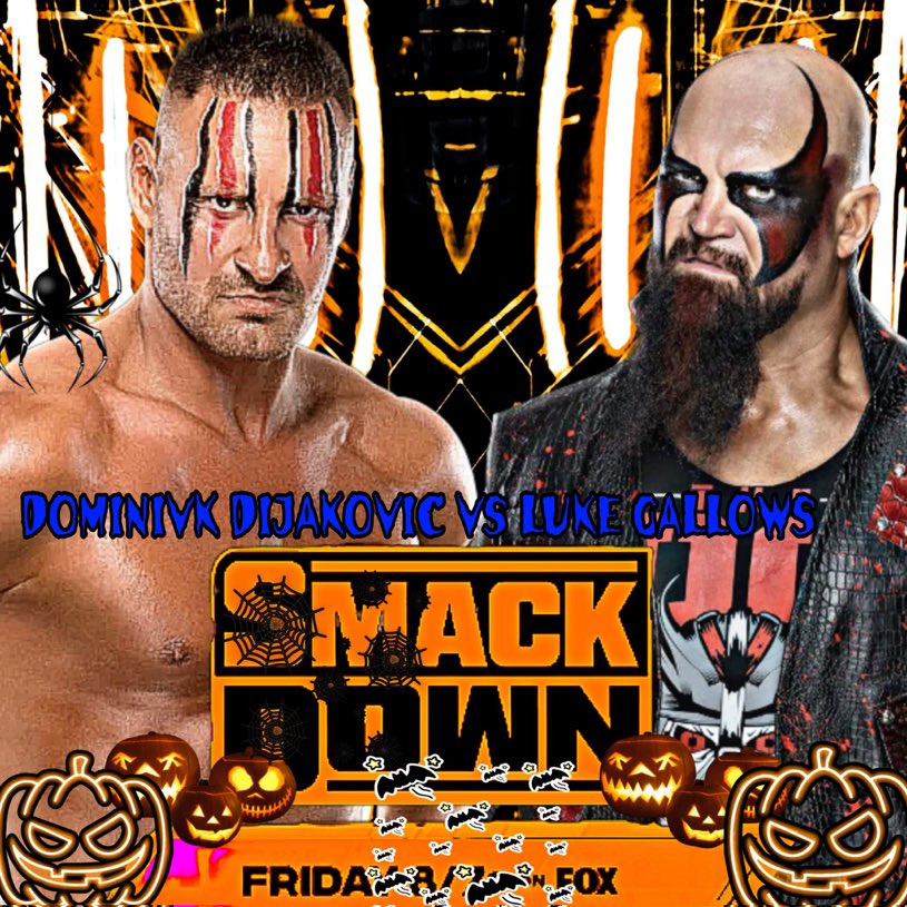 iwaefed1's tweet photo. @TheEyeOfTerra @DaveDice_96 @LioWrestling @TheeAgent008 @WWERomansReign_ Match 3 

Singles match 

Dijak (@DOMDIJAKOVICRP) Vs Luke Gallows (@powerfuyu) https://t.co/HscPe3z6z0
