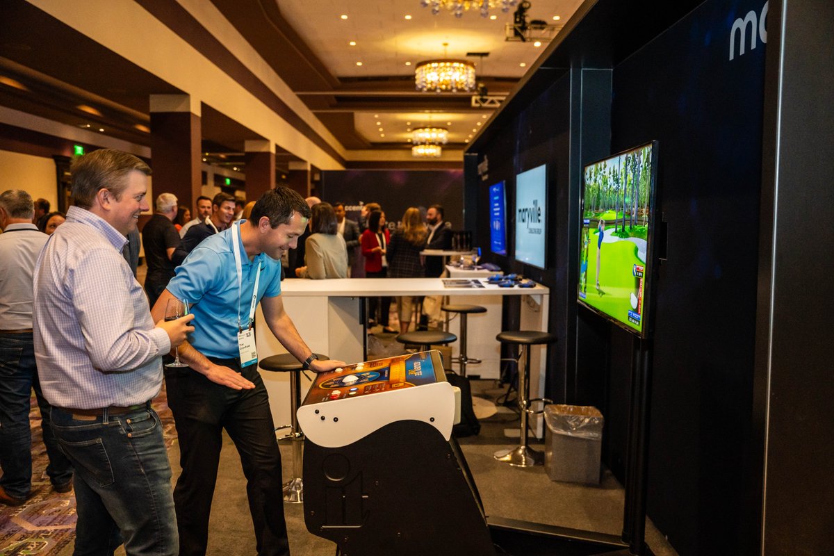👾 Level up in the expo hall! #GameOn