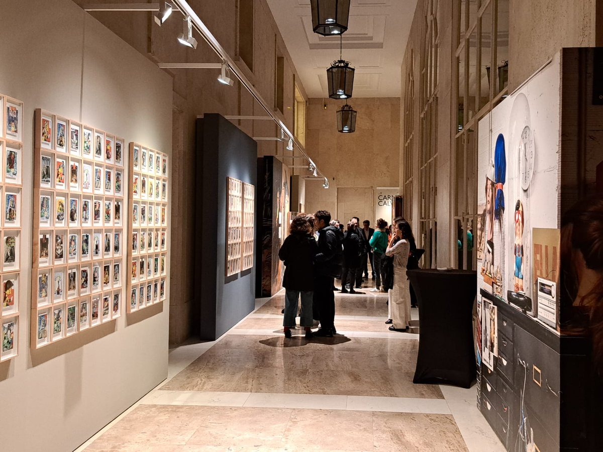 museupicasso's tweet photo. ⭐️#Inaugurando la exposición 'Diego Velázquez invita a Pablo Picasso... y Carmen Calvo' en colaboración con @casadevelazquez y en el marco de @celebrapicasso.
🖼️ ¡Podéis visitar la exposición a partir de mañana!
🎟️ Entrada gratuita con reserva previa:
https://t.co/7GwTwsjiwD https://t.co/jlyqmwzbU1