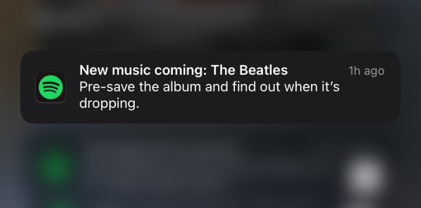 PeeDigTV's tweet photo. no way they’re back beatlemania 2023 https://t.co/AlMsJ1yllc